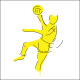 Logo AAEEC Handball Les Ponts-de-Cé