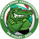 Logo Association Amandinoise de Volley-Ball 2