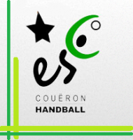 Logo ES Couëron Handball