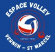 Logo Espace Volley Vernon/St Marcel